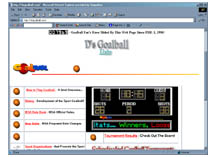 Goalball Web Page